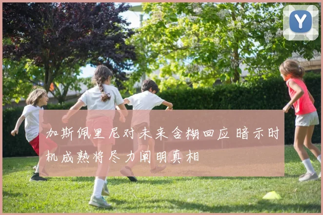 加斯佩里尼对未来含糊回应 暗示时机成熟将尽力阐明真相